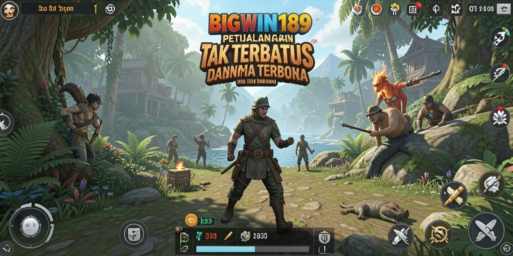 Screenshot menampilkan aksi gameplay menakjubkan di dunia Open World.