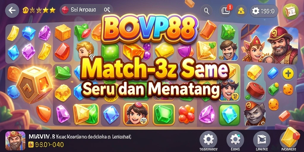 Tampilan gameplay seru dalam BOSVIP88 dengan grafis cantik.