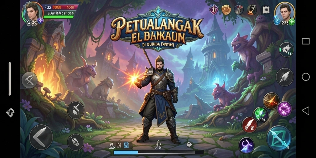 Pengalaman gameplay seru dalam dunia petualangan yang menawan.