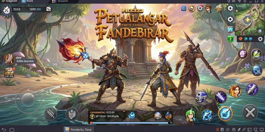 Gameplay RPG yang seru dalam FB333.