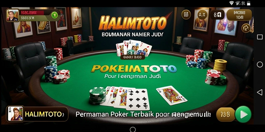 Tampilan gameplay HALIMTOTO yang menarik dan mendebarkan.