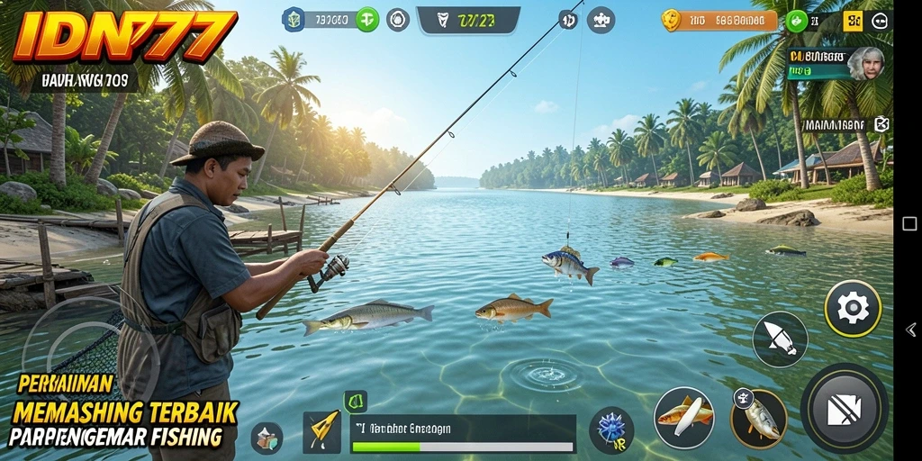 Tangkapan ikan di <strong>IDN777</strong> dengan grafis memukau dan gameplay yang menarik.