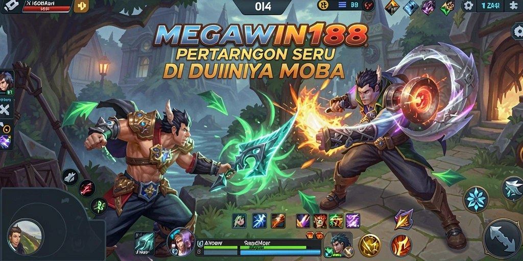 Gameplay seru dan strategis dalam MEGAWIN188.