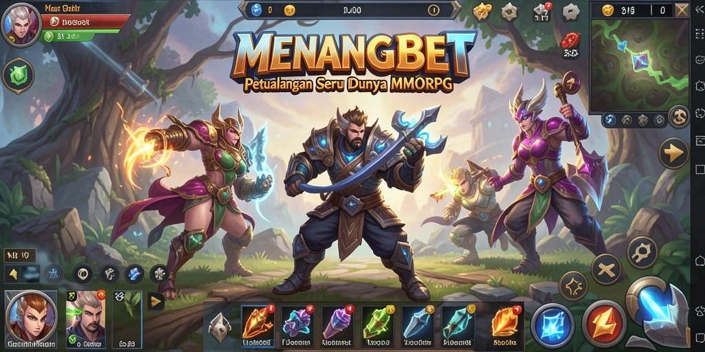 Tampilan gameplay menawan dari MENANGBET dalam petualangan MMORPG.