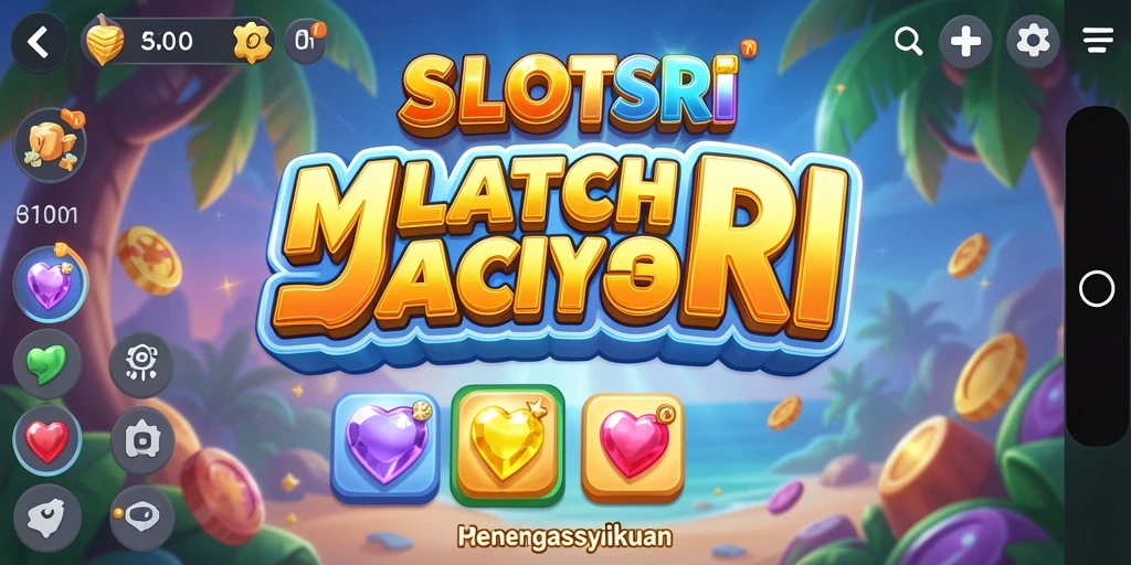 Tampilan gameplay SLOTSRI yang seru dan penuh warna.