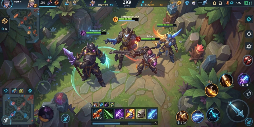 Tangkapan layar gameplay ZK9 yang menarik dan penuh aksi.